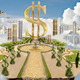The sovereign nation of Econopolis, the world's
largest absolute moneyarchy.